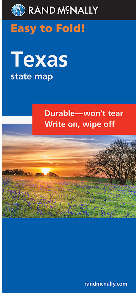 Texas EasyToFold by Rand McNally