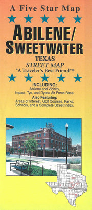Abilene/Sweetwater by Five Star Maps