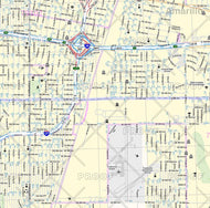 Amarillo Wall Map