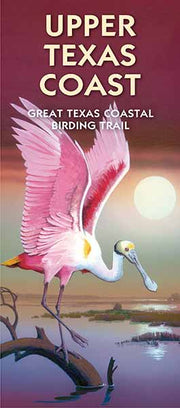 Upper Texas Coast Birding Trails Map