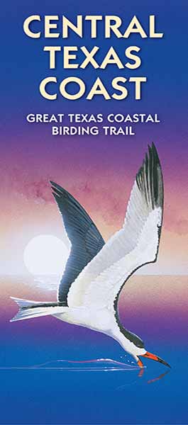Central Texas Coast Birding Trails Map