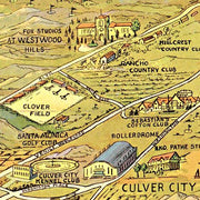 Greater Los Angeles by K M Leuschner, 1932