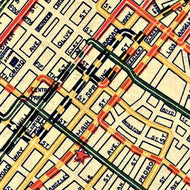 City of Los Angeles Showing Railway Systems, 1906