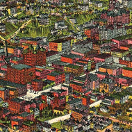 Los Angeles, California by B W Pierce, 1894