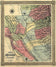 Map of the Mining District of California by William A. Jackson, 1851