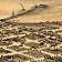 Bird's eye view of San Diego, California by E S Glover, 1876