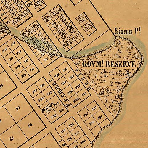 Official map of San Francisco by Alex Zakrzewski, 1849