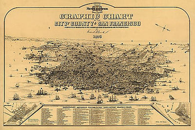 Graphic chart of the city and county of San Francisco, 1875