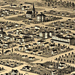 Santa Barbara, California by E S Glover, 1877