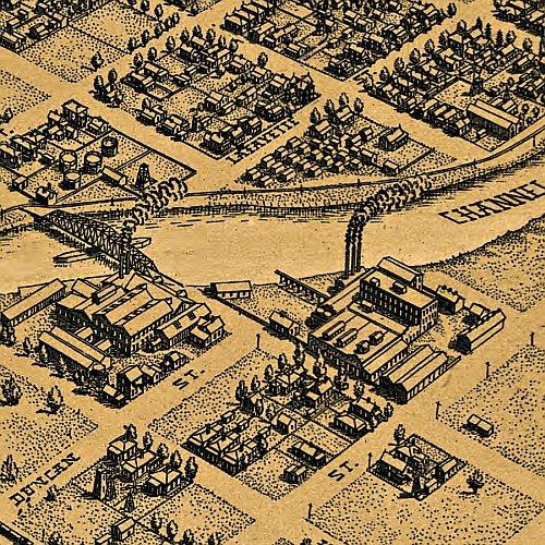 The city of Stockton, California by John H Mitchell, 1895