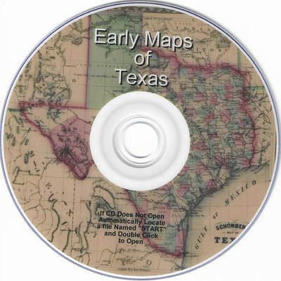 Early Maps of Texas CD
