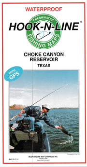 Choke Canyon Fishing Map by Hook-N-Line