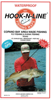 Copano Bay Area Wade, Fly & Kayak Fishing Map by Hook-N-Line