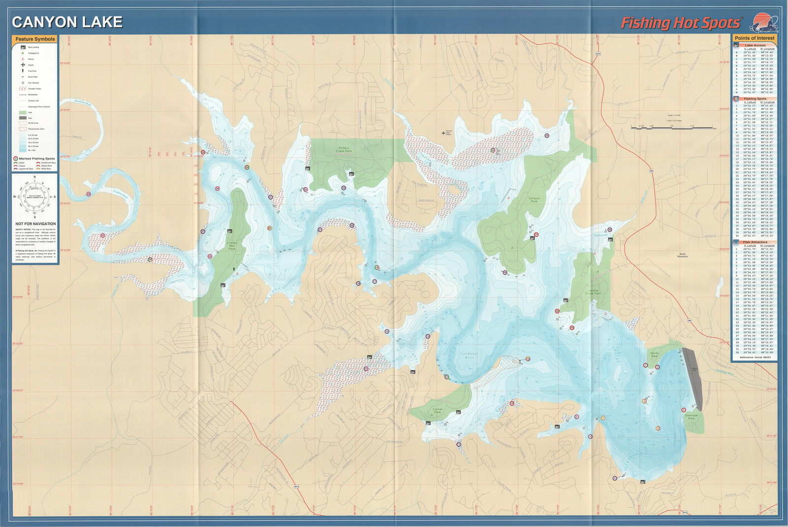 Canyon Lake by Fishing Hot Spots