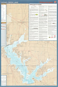 Cedar Creek Lake by Fishing Hot Spots