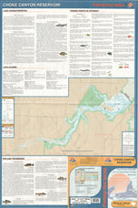 Choke Canyon Reservoir by Fishing Hot Spots