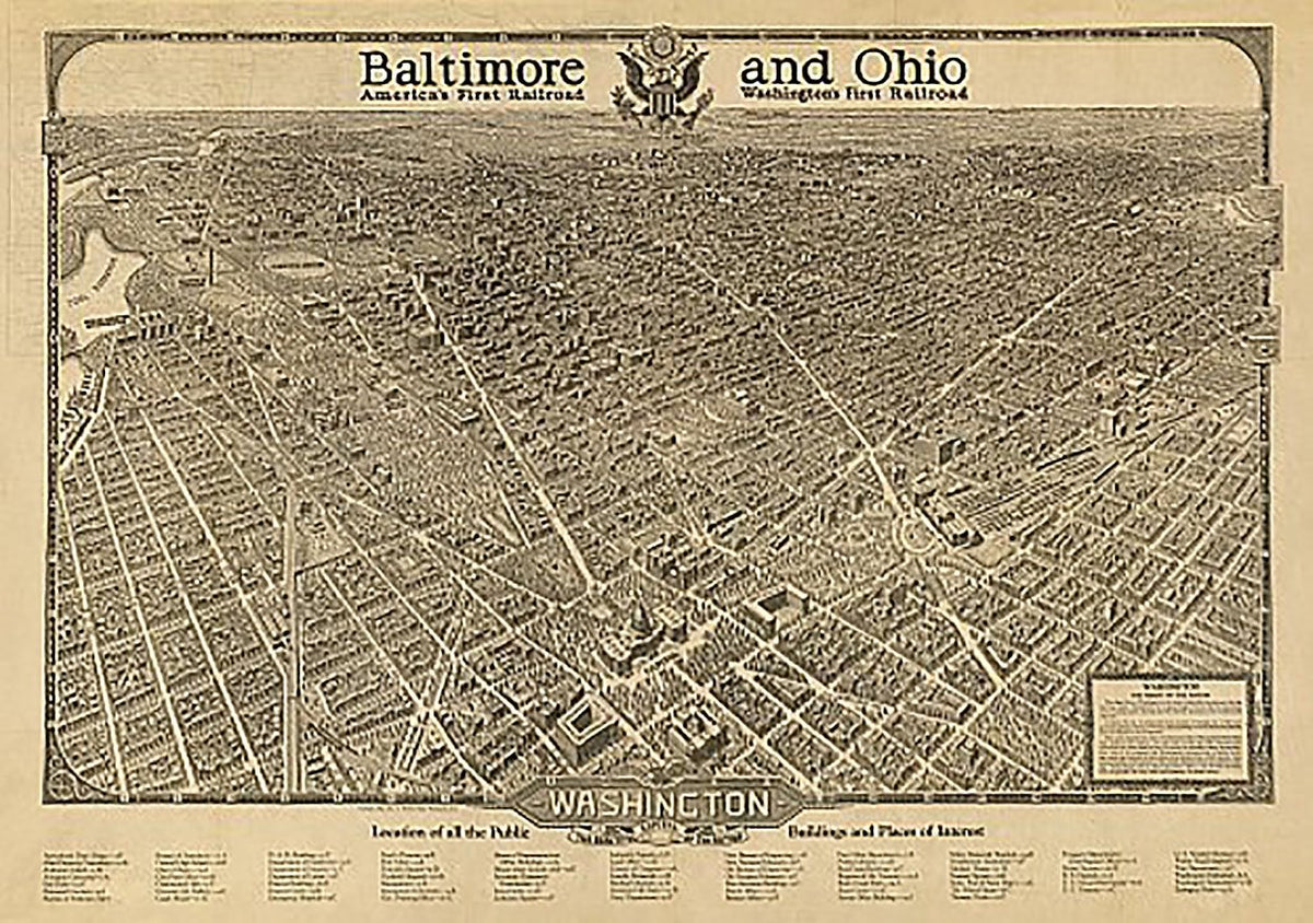 Washington, The Beautiful Capital Of The Nation, 1923