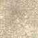 DFW Regional Area Major Arterial Wall Map - Antiqued Version