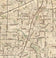 DFW Regional Area Major Arterial Wall Map - Antiqued Version