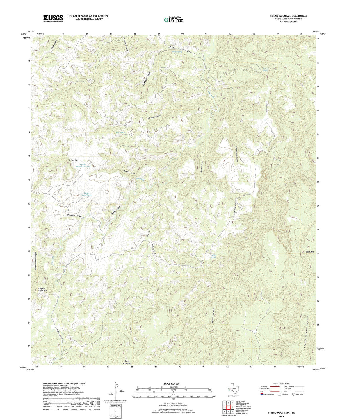 Current Topographic Maps