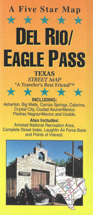 Del Rio/Eagle Pass by Five Star Maps