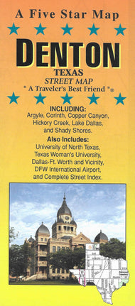 Denton by Five Star Maps