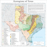 Ecoregions of Texas Map
