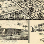 Bird's eye view of Longwood Florida, 1885