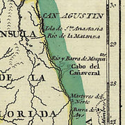 Plano de la ciudad y puerto de San Agustin de la Florida, 1783