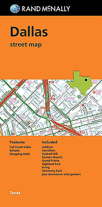 Dallas Street Map by Rand McNally