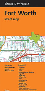 Fort Worth Street Map by Rand McNally