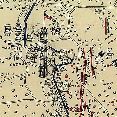 Chickamauga battlefield, Sept 19-20, 1863