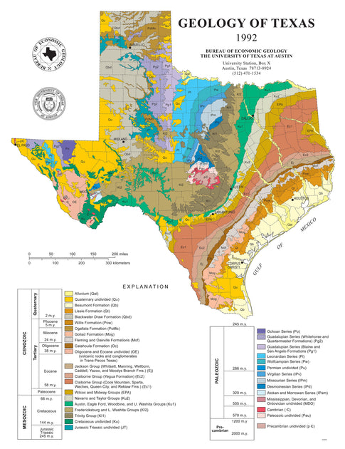 Texas Wall Maps – Tagged 