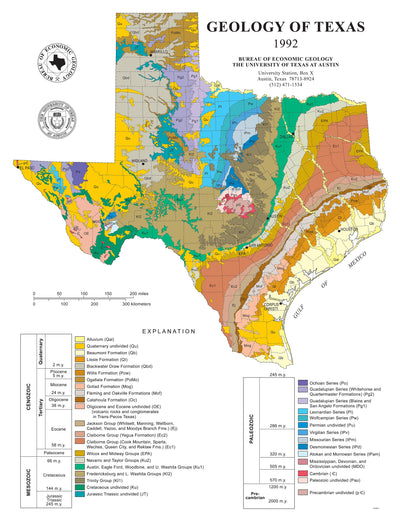 Geology of Texas