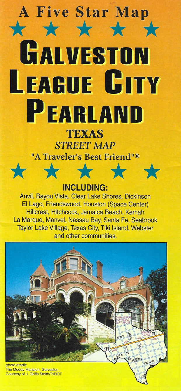 Galveston/League City Pearland by Five Star Maps