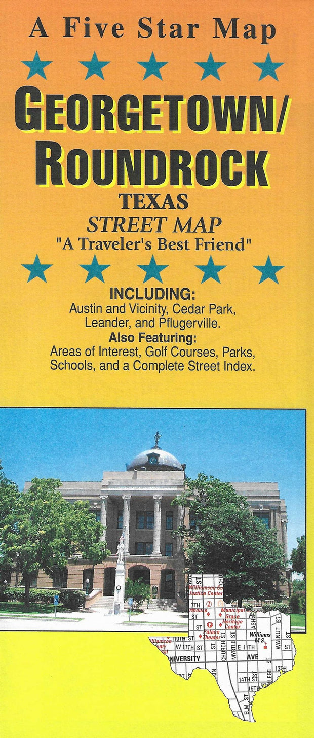 Georgetown/Round Rock by Five Star Maps