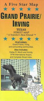 Grand Prairie/Irving by Five Star Maps