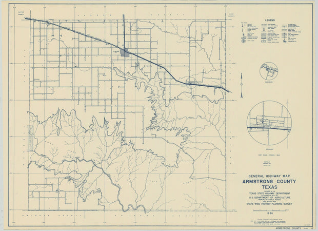 Armstrong County 1936, Texas Highway Dept