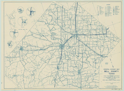 Bell County 1936, Texas Highway Dept