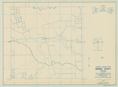 Borden County 1936, Texas Highway Dept