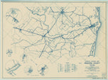 Brazoria County 1936, Texas Highway Dept, sheet 1 of 2