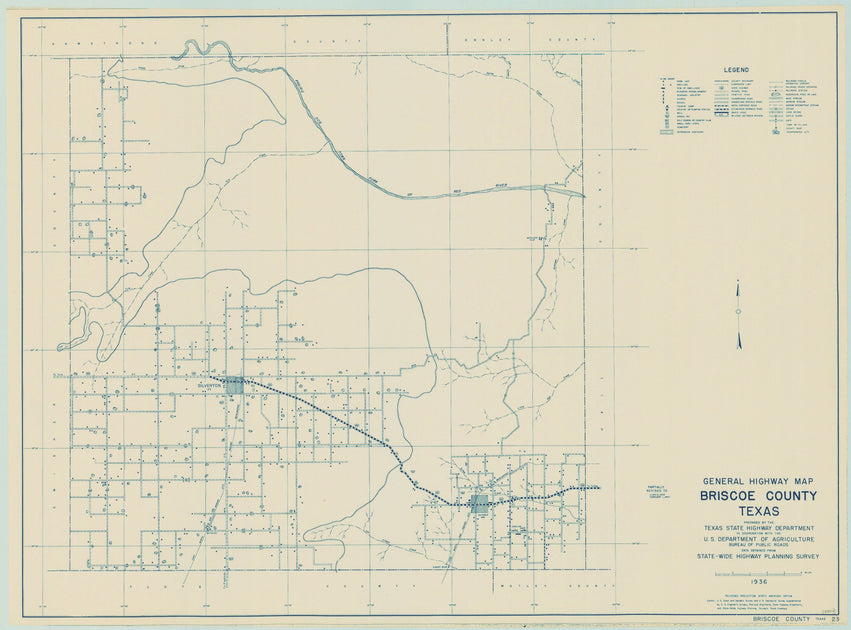 Briscoe County Texas Historical Maps Tagged "Historical County Maps