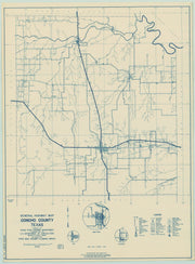 Concho County 1936, Texas Highway Dept