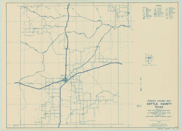 Cottle County 1936, Texas Highway Dept