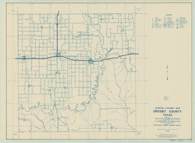 Crosby County 1936, Texas Highway Dept