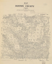 Denton County 1879, ownership map