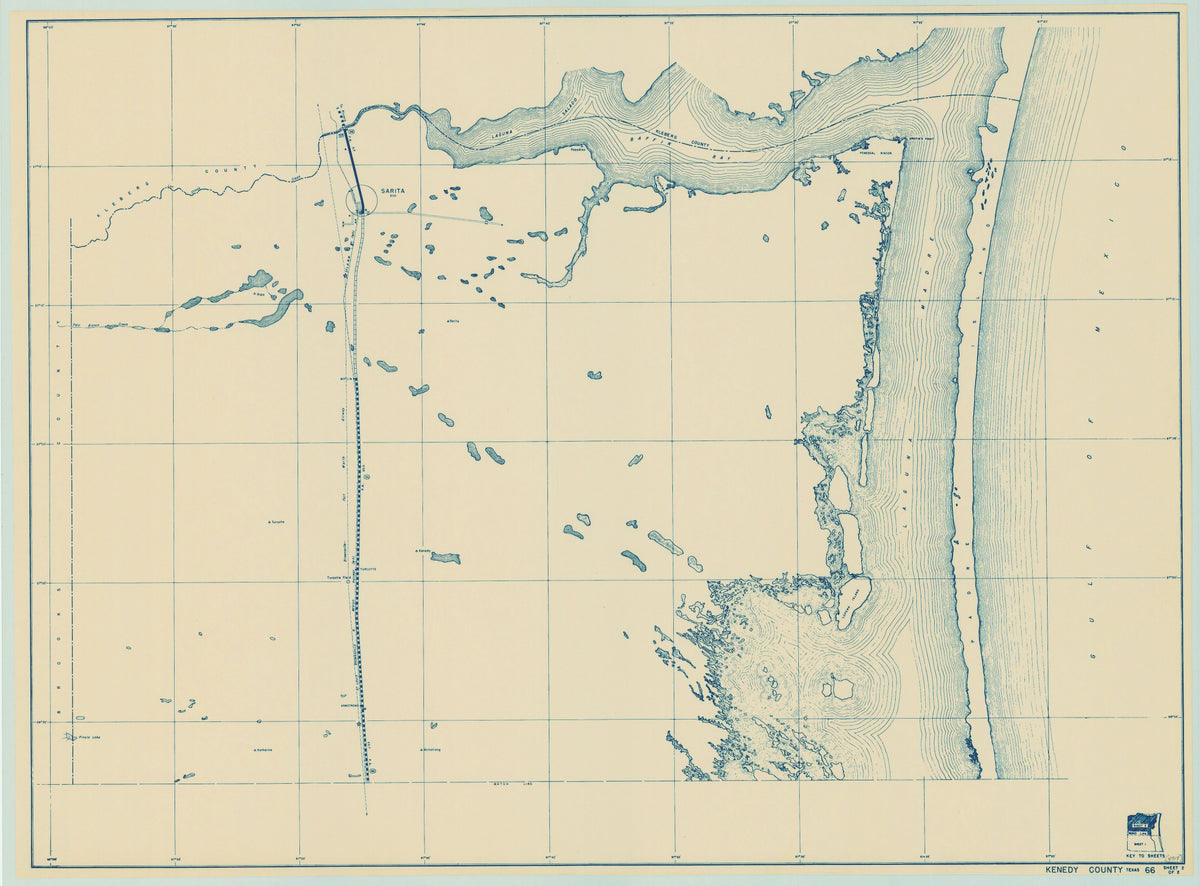 Kenedy County 1936, Texas Highway Dept, sheet 2 of 2