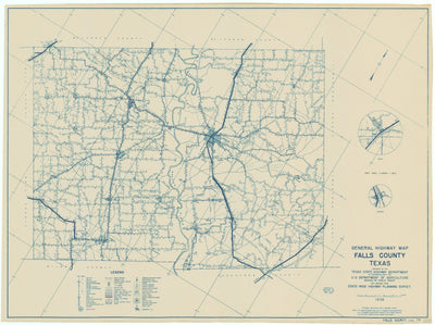 Falls County 1936, Texas Highway Dept