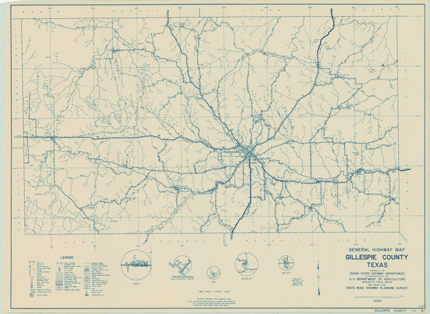 Gillespie County 1936, Texas Highway Dept