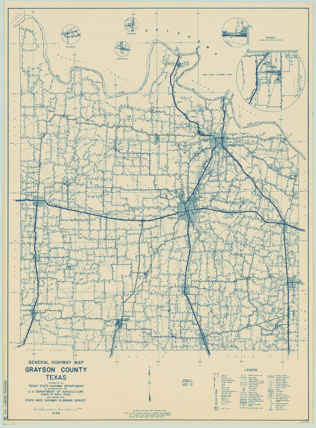 Grayson County 1936, Texas Highway Dept
